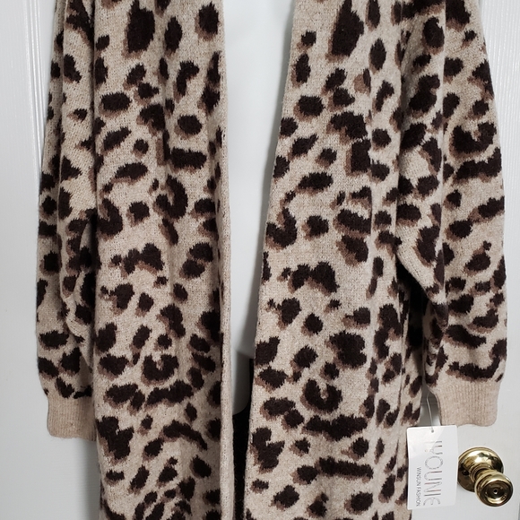 NWT! Animal Print Duster/Cardigan/Coatigan - Picture 10 of 10